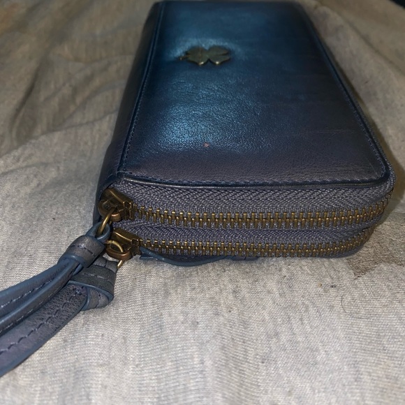 lucky brand slate double zip wallet - Picture 3 of 7